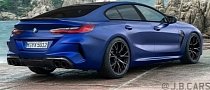 BMW M8 Gran Coupe Looks a Bit Artificial, Competition Even More So
