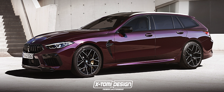 BMW M8 Touring Is a Weird Rendering or a Good Idea
