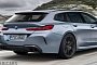 BMW M8 Wagon Rendered as Porsche Panamera Turbo Sport Turismo Rival