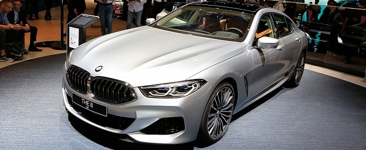 BMW M850i Gran Coupe Looks so Understated in Frankfurt