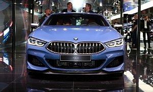 Barcelona Blue BMW M850i Looks The Part in Paris, Costs M5 Competition Money