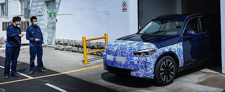 BMW iX3 ready to roll out factory doors in China