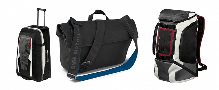 New BMW travel bags