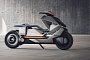 BMW Motorrad Unveils Futuristic Concept Link Scooter at Villa d'Este