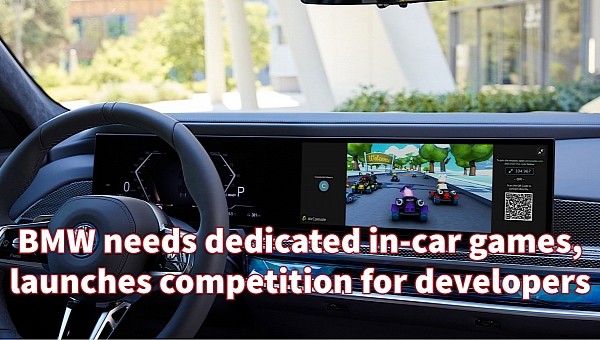BMW and AirConsole launch developer competition for in-car games