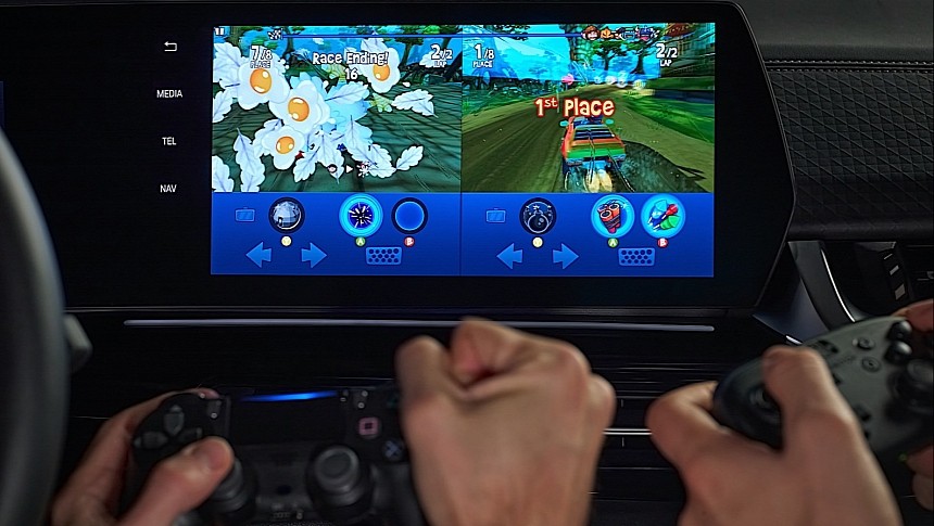 BMW to allow use of gaming ontrollers in its cars