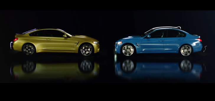 BMW M3 vs BMW M4 Coupe