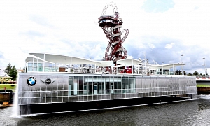 BMW Opens London 2012 Olympic Pavilion