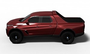 BMW Pickup Rendered as the Tough Off-Roader It Won't Be
