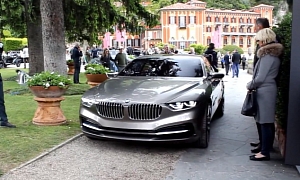 BMW Pininfarina Gran Lusso Coupe in Motion