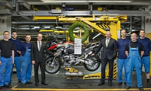 BMW Plant Berlin Manufactures 500,000th GS Boxer Motorcycle