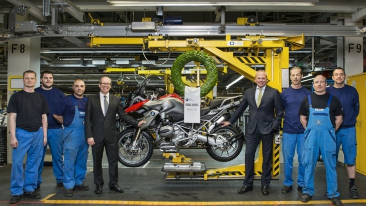 500,000th BMW GS Boxer Motorcycle