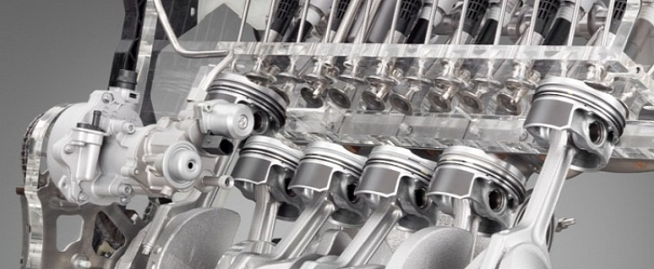 BMW TwinPower Turbo engine illustration