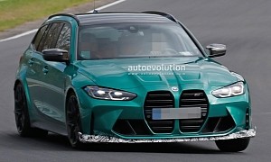 BMW Prepping the Ultimate Family Wagon, M3 CS Touring Spied in a Premiere