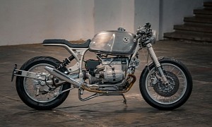 BMW R 100 R “Silver Star” Is a Custom Cafe Racer Sprinkled With Brat-Style Seasoning