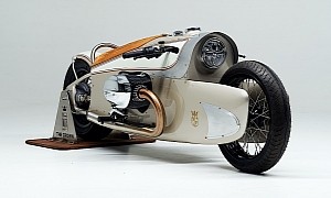 BMW R 18 The Crown Is Industrial-Style Custom, Fork and Body Replaced by Something Radical