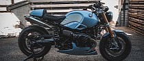 BMW R nineT Beemer Pays an Unlikely Gulf Livery Tribute to Ford GT40s of Old