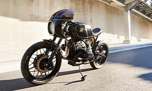 BMW R100 The Five Is a Classic One-Off With Colors Inspired by an Iconic F1 Livery