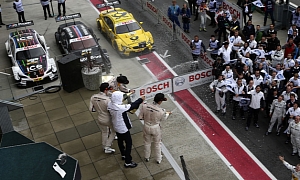 BMW Reaches Tenth One-Two-Three DTM Finish