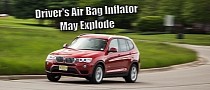 2014 BMW X3, X4, X5 Recalled Over Takata Air Bag Inflators That May Explode