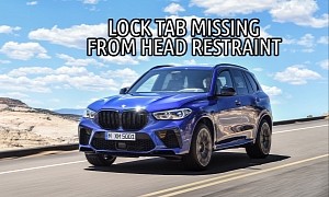 BMW Recalls X5 Over Lock Tabs Missing From Head Restraints