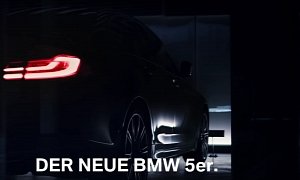 BMW Releases 2017 5 Series Video Teaser Ahead of Paris Debut