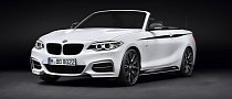 BMW Releases M Performance Parts for 2 Series Cabriolet Models