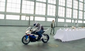 BMW S 1000 RR Dinner Film Spot Hits 1.75M+ Views on YouTube