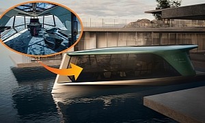 BMW's Luxury Flying Yacht Is a Vision of an All-Electric Future, Looks Amazing in Motion