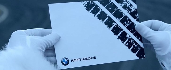 BMW Christmas card