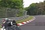 BMW S1000-RR Extreme Rider Meets a Megane RS on the Nurburgring, Epic Battle Follows