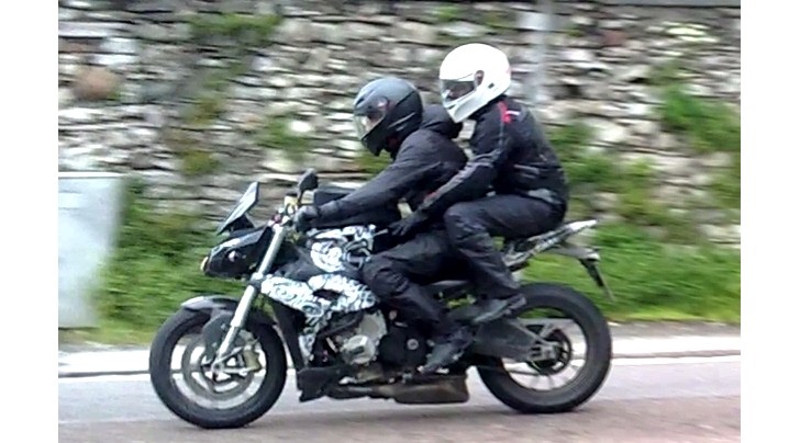 BMW S1000RR Naked Spied