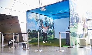 BMW Sets Up Golf Tournament with TrackMan