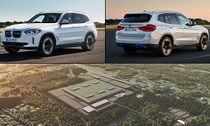 BMW Starts Building New Battery Plant for All-Electric X Sport Utility Vehicles