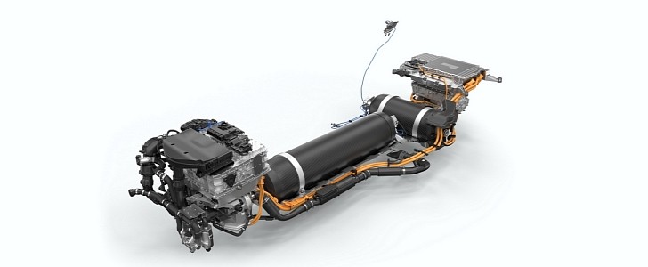 BMW iX5 Hydrogen fuel cell system