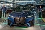 BMW Starts Making the Electric iX, Massive Grille Soon on the Roads