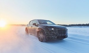 BMW Takes the Camouflaged iNext to the Polar Circle for a Spin