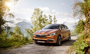 BMW Teases the 1 Series GT Some More with Active Tourer Concept Outdoor