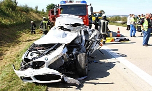 BMW Test Driver Killed in 3-Series Hybrid Prototype Autobahn Crash