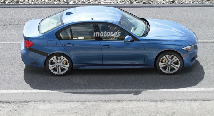 BMW with golden brake calipers