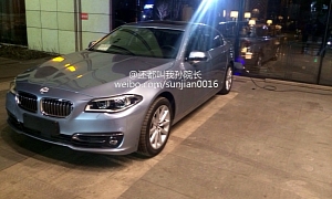 BMW Testing Plug-in Hybrid 5 Series in China