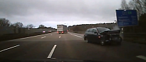 BMW Tire Explosion Nearly Causes Huge Highway Crash in Russia