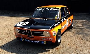 BMW to Bring Restored 1970 Alpina 2002ti to the 2014 Rolex Monterey Motorsport Reunion