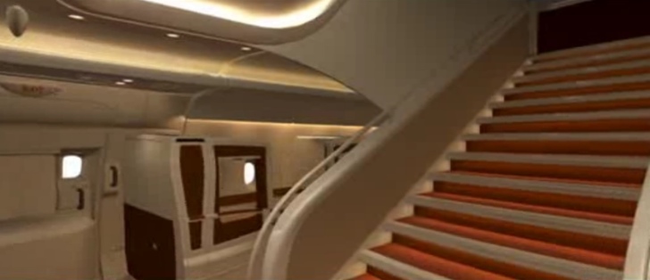 Singapore Airlines cabin
