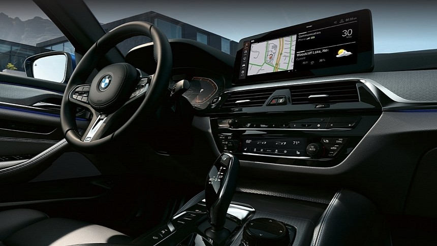 BMW 5-Series interior