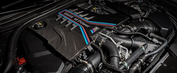 2019 BMW M5 Competition engine