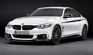 BMW Unveils 2014 4 Series with M Performance Parts