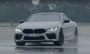 BMW Uses the M8 Competition Coupe to Teach Both RWD and AWD Drifting