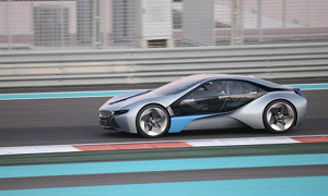 BMW Vision Efficient Dynamics Concept Caught in Abu Dhabi