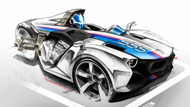 BMW K1600GT 3-wheeler concept